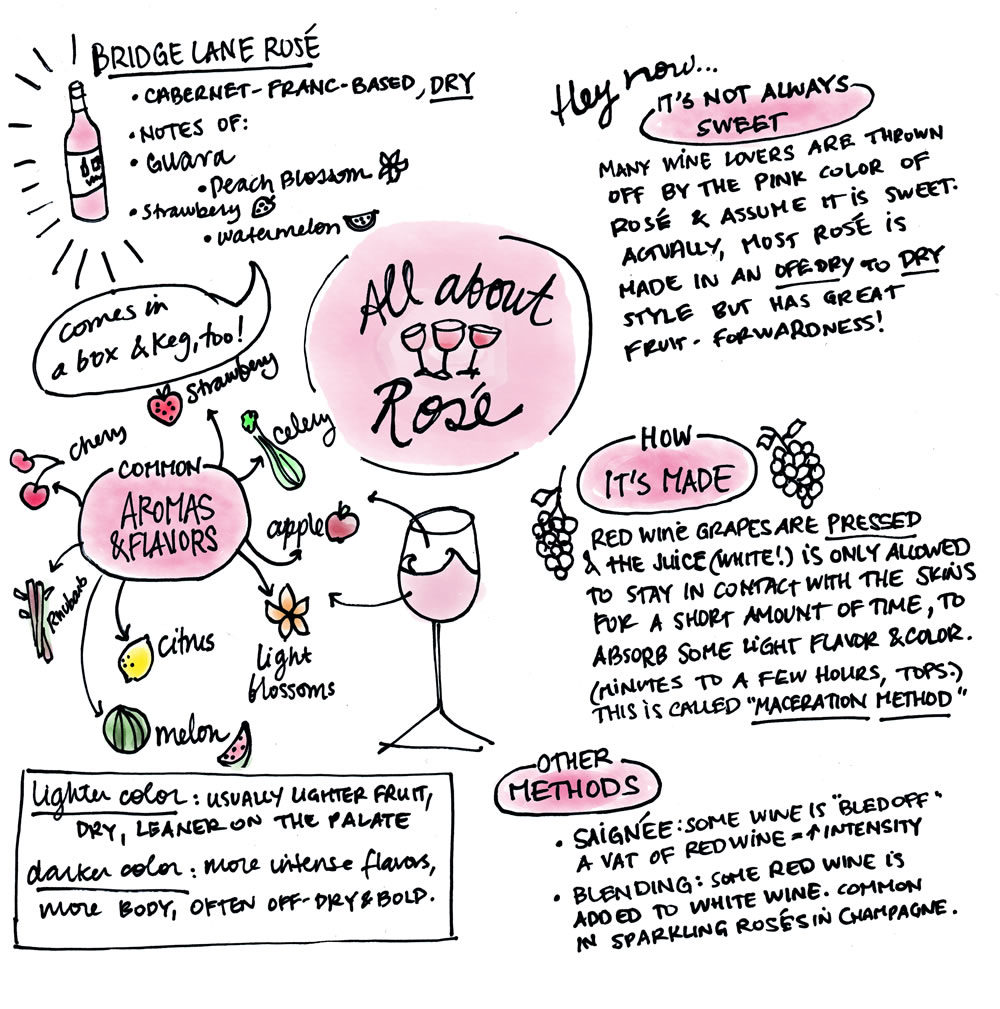 Wine Illustrated: It’s rosé season!! (All about rosé)